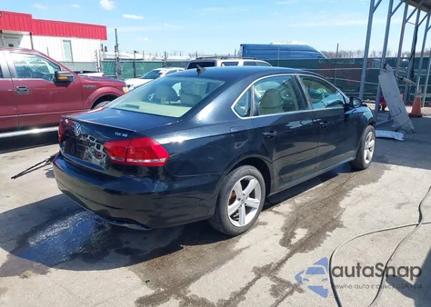 2012 Volkswagen Passat 2.0L Tdi Se z USA, uszkodzony, nr VIN 1VWBN7A32CC070904